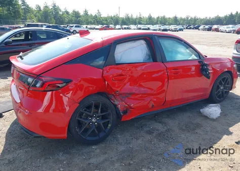 2025 Honda Civic Sport from USA, damaged, VIN 19XFL2H81SE001787